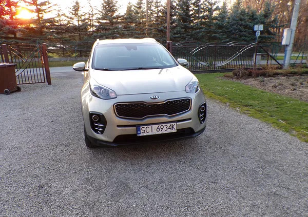 kia śląskie Kia Sportage cena 68900 przebieg: 72500, rok produkcji 2017 z Cieszyn